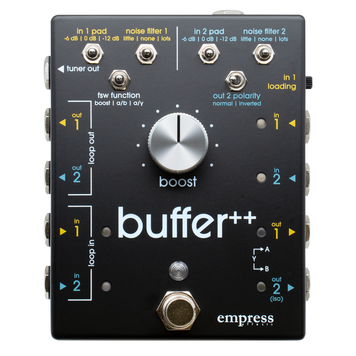 ギター brusheight System Buffer Compatt/A™ Input Buffer | AXSGTR